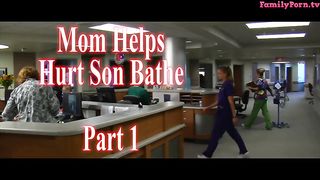 Hurt son needs moms help