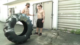 DylanLucas Athletic Competition- Winner gets to Fuck the Loser Dustin Steele