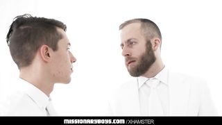 MormonBoyz- Handsome Missionary Boy Cums In A Priest's Mouth