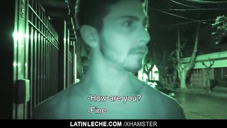 LatinLeche - Straight Guy Sucking My Dick In Night Vision