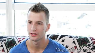 GayCastings - Calvin Cuffs Gets Porn Job 