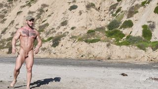 Seth & Bane - Muscle Men Nude Beach