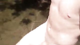 Hot Young Stud Naked Cumming at the River - Amateure - Free Gay Porn 2