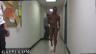 The two dude are forced naked and abused in the college hazing game