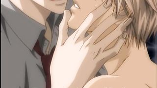 Anime gay gets deep fucked by a muscular man  Free Gay Porn 