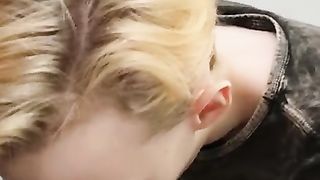 Cute Russian Twink gives a Blowjob in a Fitting Room - Amateure - Free Gay Porn 2