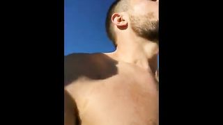 I Met two Hand some Guys at a Nude Beach and got Fucked by both of them - (homemade) Free Gay Porn 2