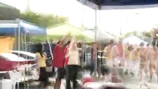 Sucking dick at tailgate party in public  at EveryDayPorn.co 