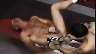 Wrestling Coach with BIG Schlong Nice Cock Action - Free Gay Porn 2