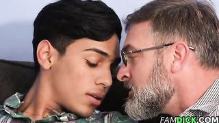 Latino Twink Fucked By Hairy Bear  at EveryDayPorn.co 