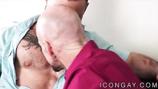 Amazing hunks have butt pounding session  at GayMenHDTV.com 