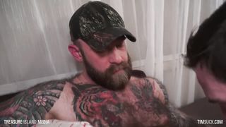 Big Dick Dad Jack Dixon Fucks Teen Throat - TimSuck - Free Gay Porn