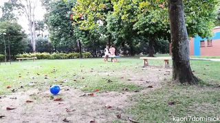 Couple gets Caught Fucking at a Public Park 