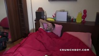 the sexy latino Anthony AUSTIN fucked bareback by KEVIN DAVID for CRUNCHBOY