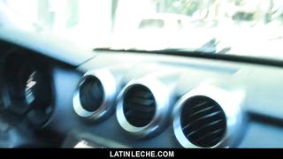 LatinLeche - Cameraman Seduces A Horny Straight Uber Driver 