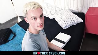 BrotherCrush - Teaching my little Step Brother to Fuck 
