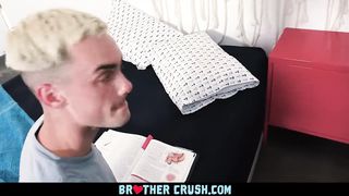 BrotherCrush - Teaching my little Step Brother to Fuck 