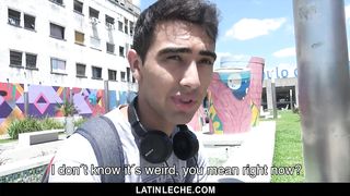 LatinLeche - Straight Stud Pounds A Cute Latino Boy for Cash 