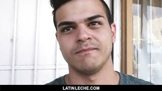 LatinLeche - Hung Latin Straight Guy has Raw Anal Sex on Camera for Money 