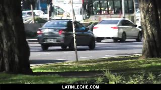 LatinLeche - Sexy Brazilian Guy Sucks and Fucked for Money 