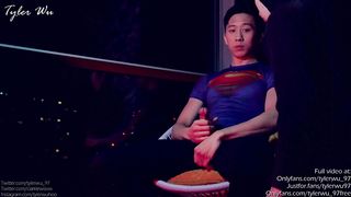 Asian Superman edged to oblivion by a twink Tyler Wu 1080p