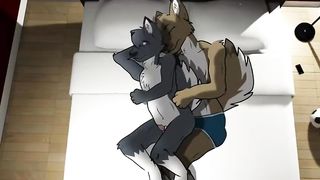 Brothers-A Bloodhawk Furry Yiff Animation 