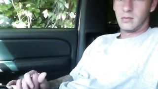 Car Cruising Hot Str8 Sucked by Gay 