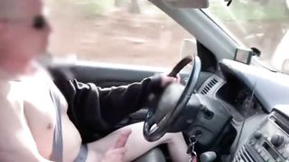Naked driving, cock flashing, public masturbation Jack Oxfford