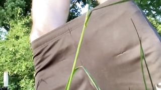 outdoor bicycle bike wank - rode to the woods and masturbated outdoors. Dogging, public sex outdoor Mr NSX 