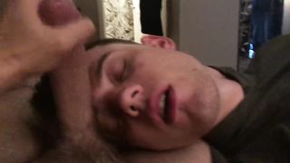 Cute Hung Teen Cums all over me 