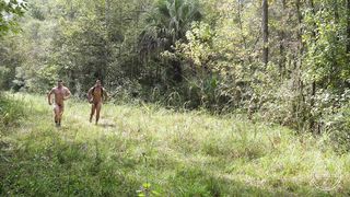 Two Big Hard Dicks in the Woods