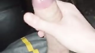 Woke up in the middle the night to jerk off Masturbation solo male POV verymansy