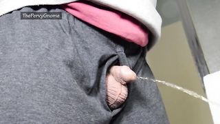 Small cut cock taking a pee ThePervyGnome 2