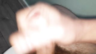 FAST WANKING BY MYSELF ⁄ PLAYING WITH CUM AFTER EJECULATING¡ EvilTwinks