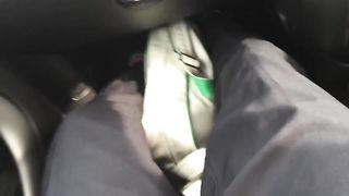 Uber driver allowed me wank in his car Kadu10