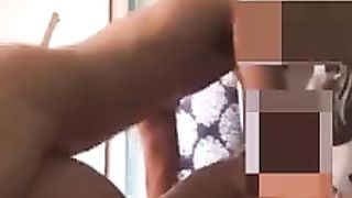 Straight friend fucks his girlfriend, and plays with dildo on himself BottomSlutCO