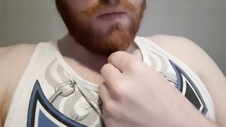 Hairy Scally Chav Wanks His Uncut Smegma Dick Until Orgasm EvilTwinks