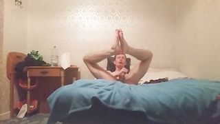 very HORNY skinny teen strokes cock and licks his feet pt 2 Peter bony