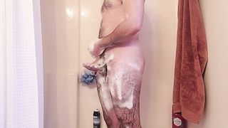 Jerking off and fingering my ass in the shower for you Anti-Waffle