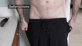 Tweeze me¡ - small dick guy trims and plucks balls smooth. ThePervyGnome