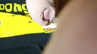 Wet foreskin close-up wet uncut dick⁄Handsfree pissing⁄ Pissing video KyleBern - SeeBussy.com