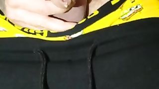 Wet foreskin close-up wet uncut dick⁄Handsfree pissing⁄ Pissing video KyleBern - SeeBussy.com