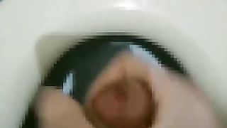 Handsome Japanese subjective masturbation¡ A large amount semen is fired on the toilet bowl¡ 03 mgnhiroyuki - SeeBussy.com