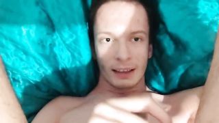 Stroking my big cock and then giving myself self facial Peter bony - SeeBussy.com
