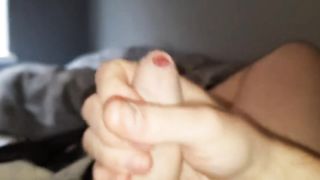 Stroking to get hard ⁄⁄ showing off my thick cum ⁄⁄ bearded lad jerks off EvilTwinks - SeeBussy.com