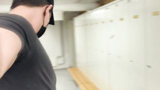 You sucking my cock in the locker room ⁄ POV GayOfFinland - SeeBussy.com