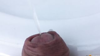 my dick pissing - close up view smellmydick - SeeBussy.com