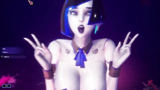 Subverse sex bot Demi has shaking orgasm [Gameplay] YR Lesnik - SeeBussy.com