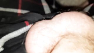 RISKY next to stepbro, playing with my cock ⁄ quickie ⁄ hairy balls ⁄ teasing EvilTwinks - SeeBussy.com