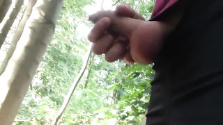 close up pissing in public with my uncut dick smellmydick - SeeBussy.com